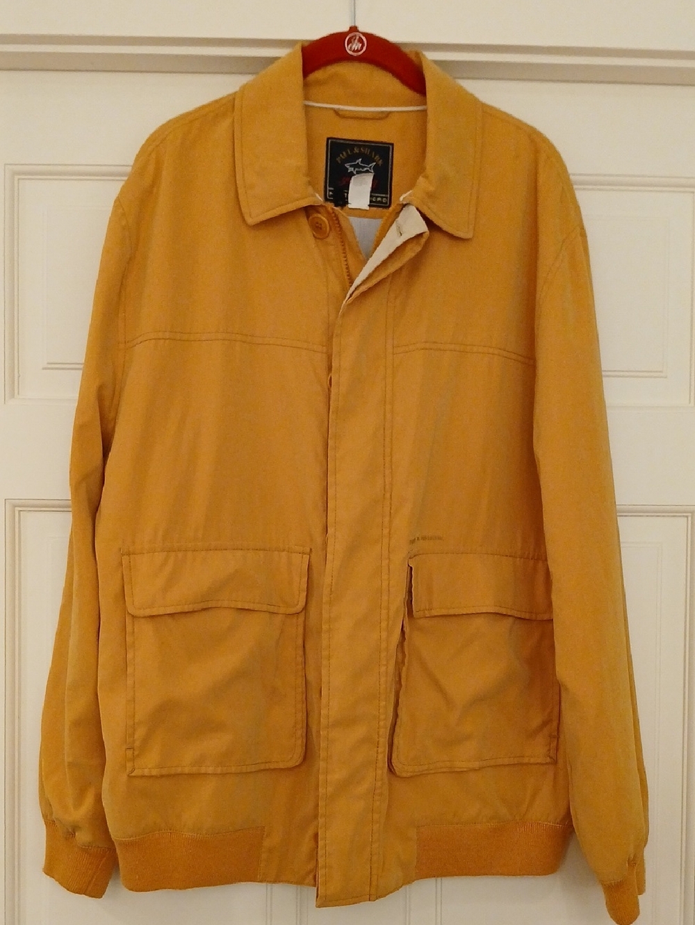 Paul & Shark Golden Yellow Bomber Jacket